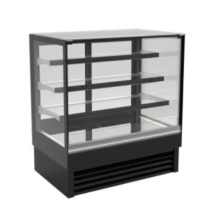 right angle Cake Showcase cake chiller patisserie showcase cake display refrigerator