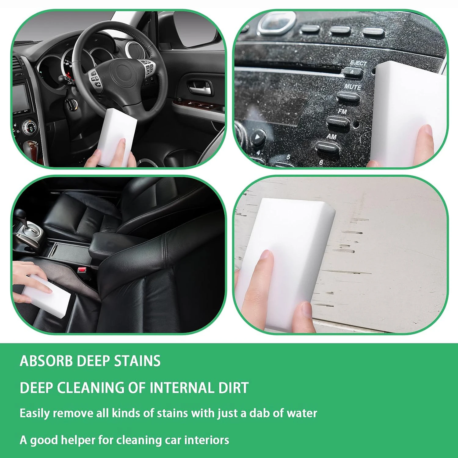 Magic cleaning Sponge Kitchen Cleaning magic  Eraser for Kitchen Office Bathroom Cleaning Nano Sponges