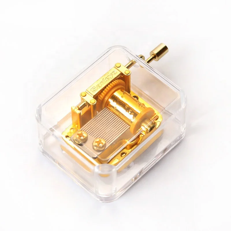 Custom Melodies Hand Crank Music Box Mechanism