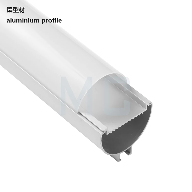 Good quality Low price Anodized Aluminum Mounting outdoor indoor aluminum led profile housing channel 1000*50mm