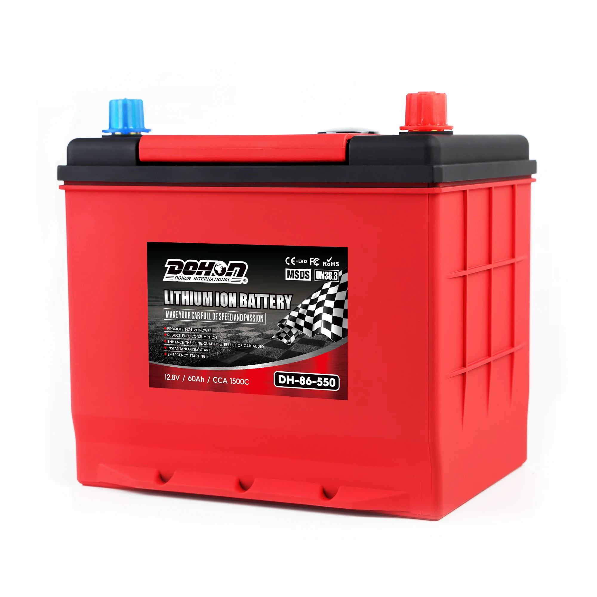 China 12v Lifepo4 Auto Starter Car Battery 40Ah 12v lithium ion battery Automotive Batteries