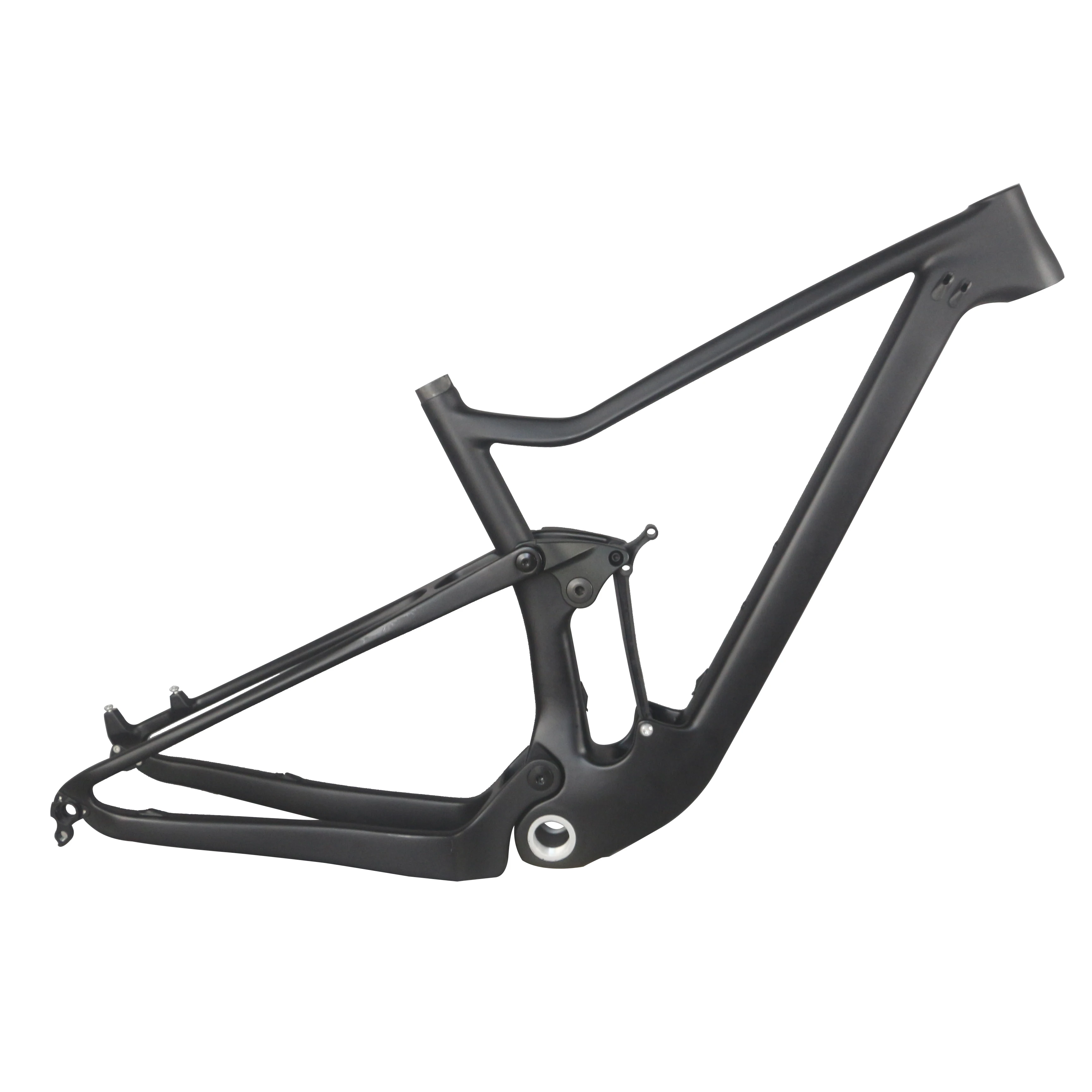 NEW Carbon frame 29er suspension mountain bike frameset BSA Carbon frame XC MTB bicycle travel 100mm 148*12mm or 142*12mm  FM027