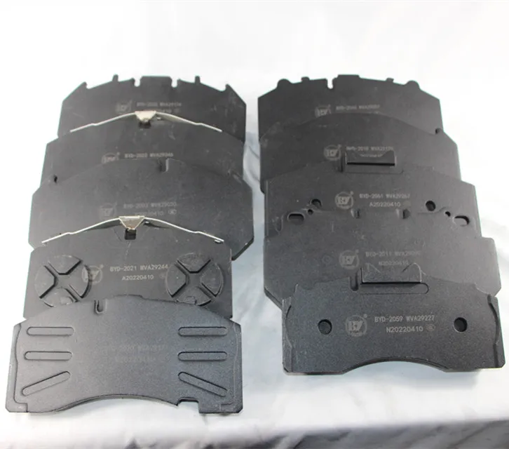brake brakes WVA 29278 29053 29196 brake pad truck for BENZ ACTROS ATEGO DAF IVECO EuroCargo MAN TGA SCANIA 4-series