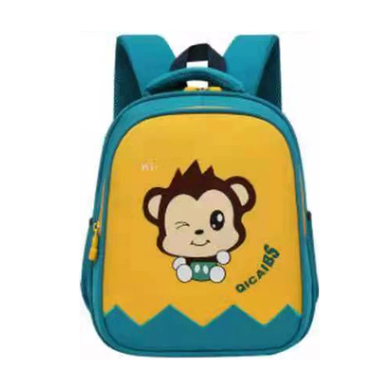 Factory silk printing toddler waterproof bag kids schoolbag for primary school