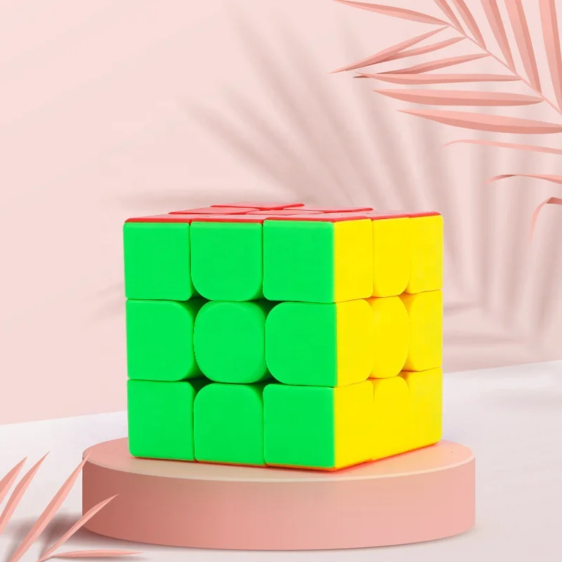 High Cost-Effective 2x2 3x3 4x4 5x5 6x6 7x7 educational toys speed cubes Magic Cube  Stickerless macaron Speed Puzzle Cube Toys