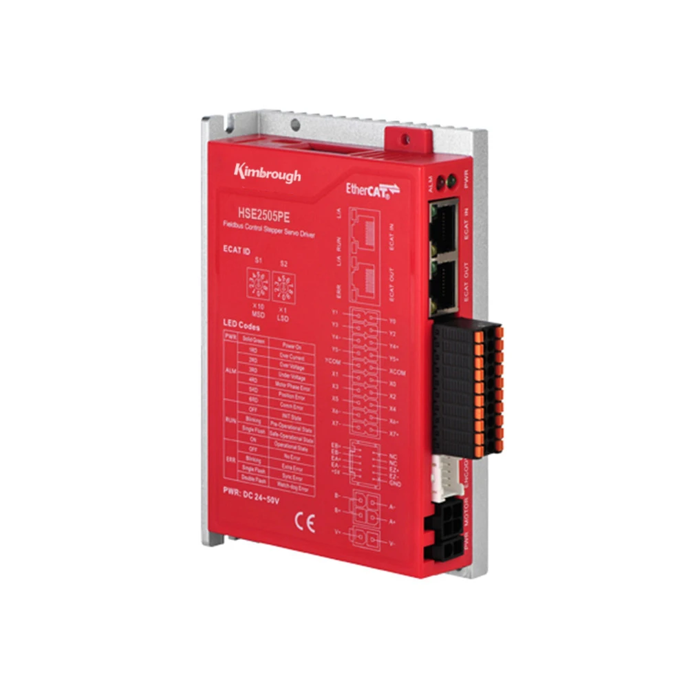 2phase Ethercat Fieldbus Control Closed-loop stepper motor driver DC24-50V 5.0A Stepper Servo Driver
