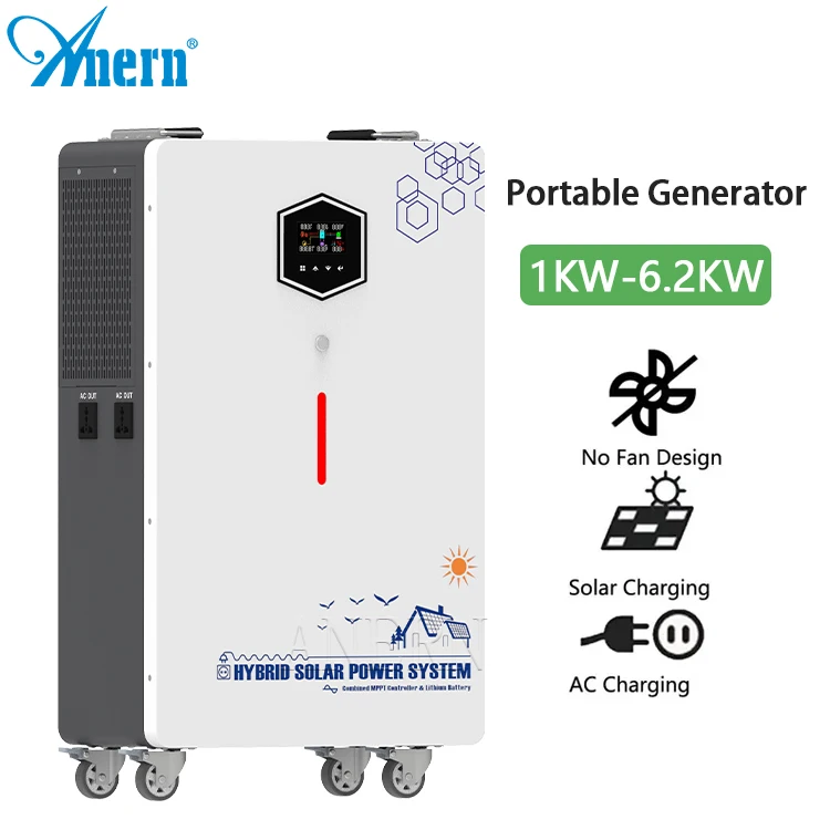 Anern SOLAR 1000W 6200W portable  Energy System Solar Generator Portable Power Station for Outdoor and Home