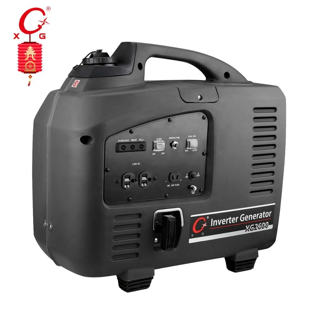 Gasoline 3.0kVA Digital Inverter Generator LPG Dual Fuel Power Silent Generator Electric Start Outdoor 2.6kW Portable Generator