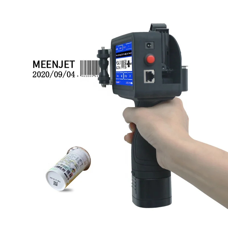 2020 Portable Expiration Date Stamp Hand Held Inkjet Ptinter for Medicine Metal Pipe Rubber