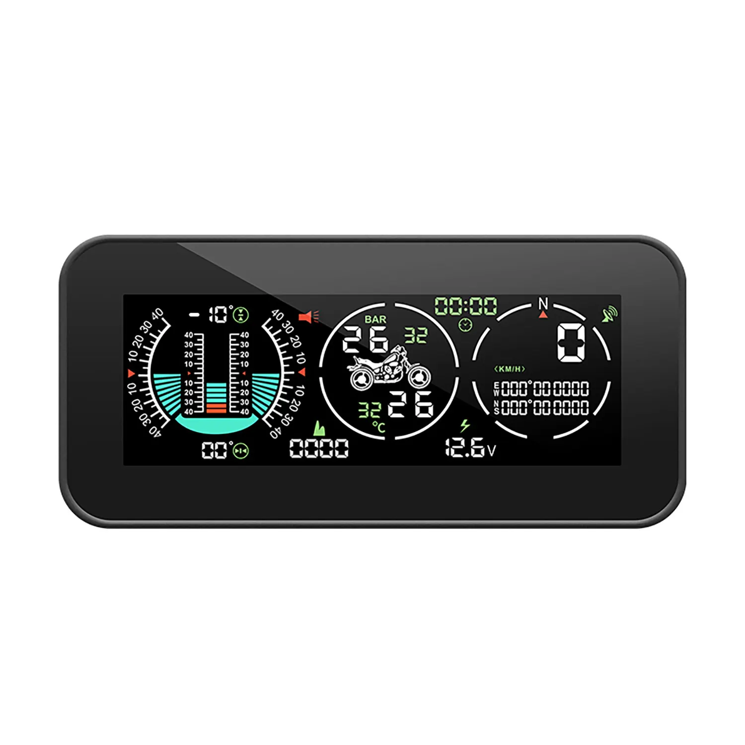 F3 TPMS монитор давления в шинах мотоцикла измеритель наклона интеллектуальное устройство с GPS скорость широты и долготы