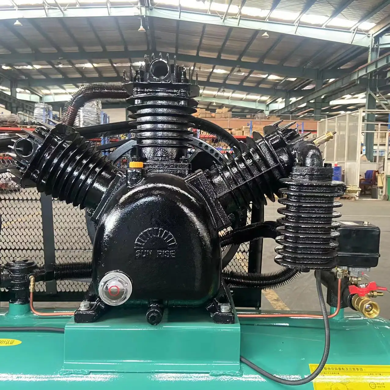 Поршневые воздушные компрессоры высокого давления 42cfm 12bar 11kw 15hp поршневые прямые распределитель