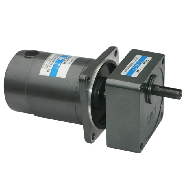 high torque low rpm electric dc brush motor 12v 20w 30w 40w 65w 100w
