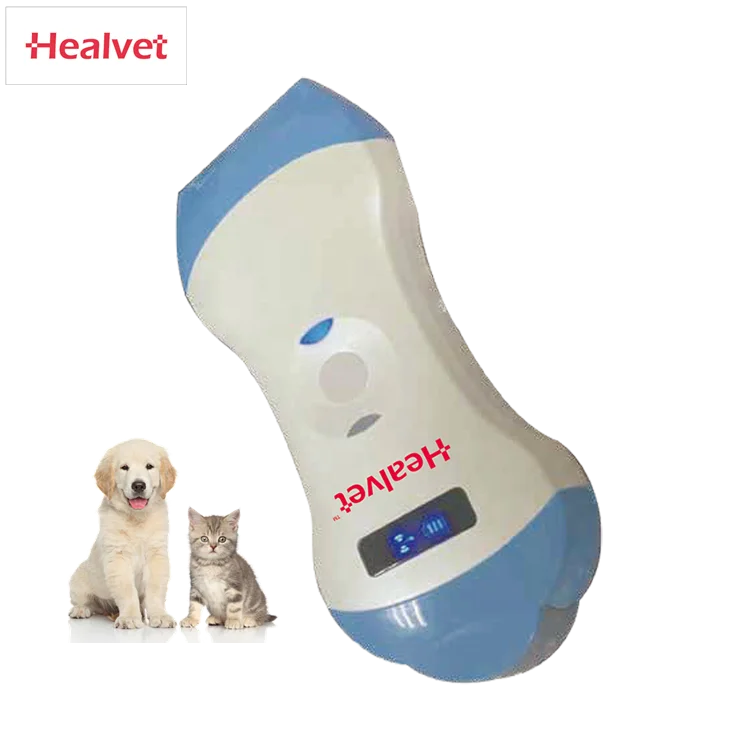 Healvet HV-SX5C veterinary pet use mini Wifi portable double head wireless doppler ultrasound scanner