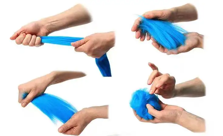 trending products 2022 new arrivals Merino Wool roving wool dyed wool roving for felting