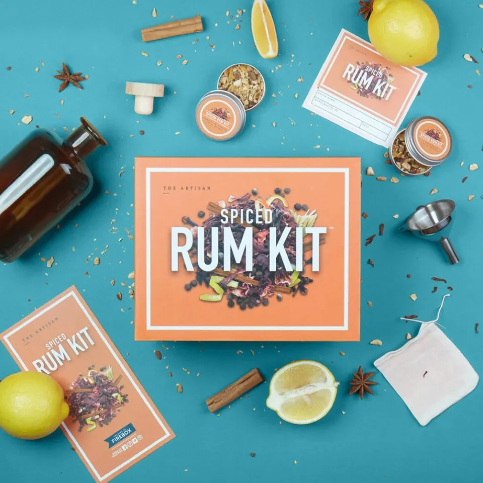 DIY Gift Kits Make Do Your Own Rum Gin whiskey whisky Kit Botanical Spices Bottle Infusion Spirit Do your Gin