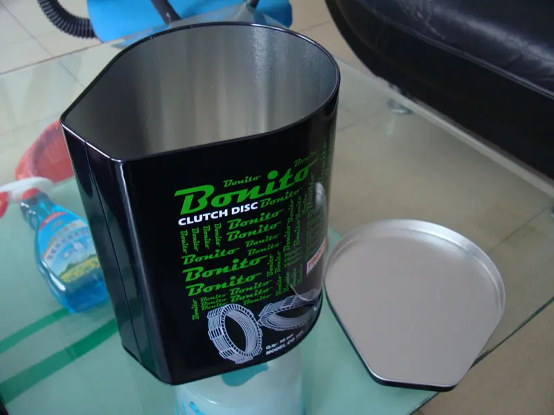 clutch disc package tin box custom design
