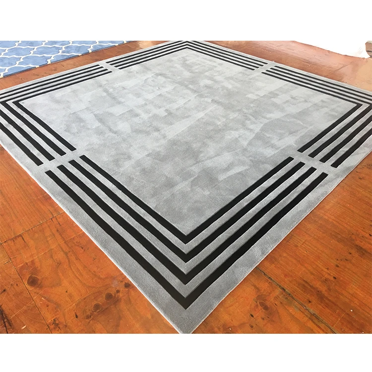 Large Silk Wool Carpet Area Rug for Living Room Bedroom Home Carpets