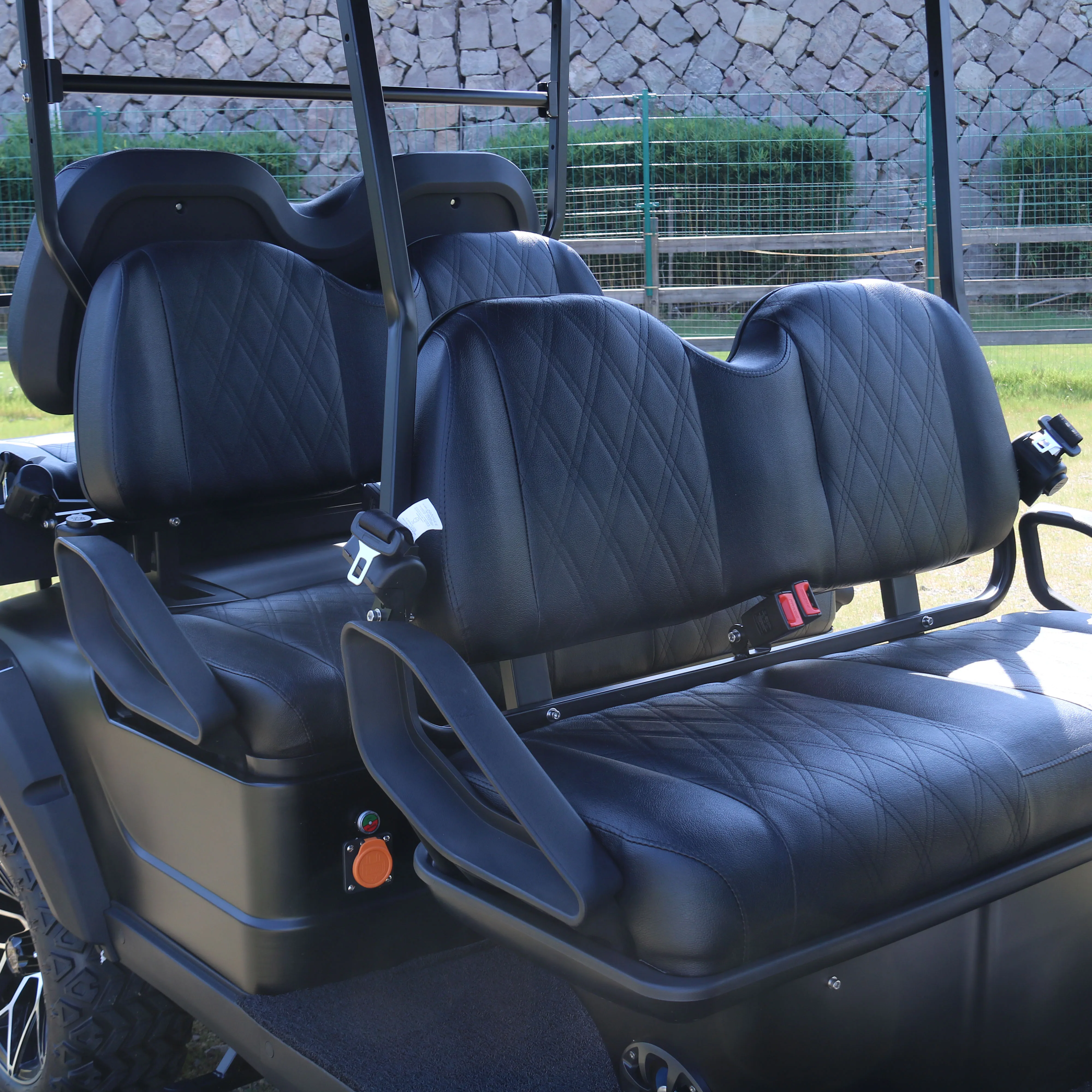 48v Golf Cart Motors Durable Ebike Golf Cart Off-road Golf Cart 6 Seater Electric Lithium