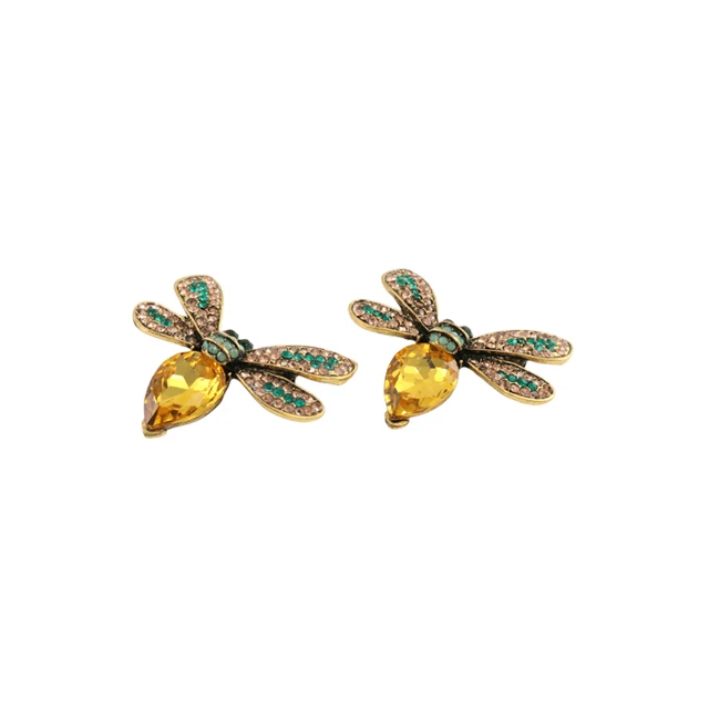 New Trendy Custom Logo Pins Badges Rhinestone Butterfly Metal Gold Brooch Pins Brooches Women 925