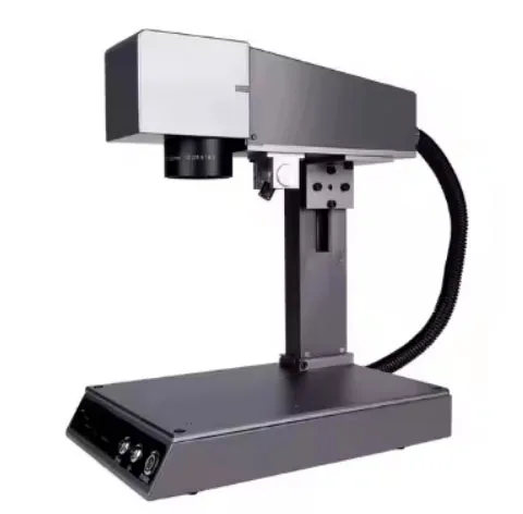 Fiber Laser Marker and Engraver Machine Mini Programmable with AI DXF PLT Supported Used Condition