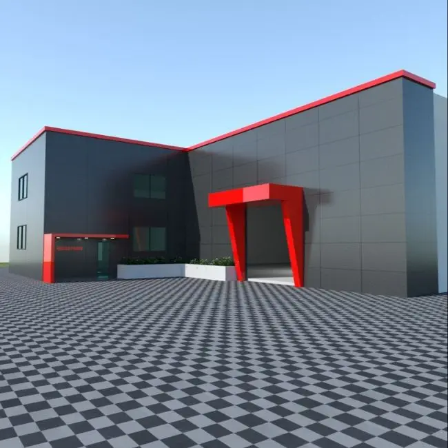 Aluminum Composite Panel Exterior Wall Panel Project Custom Aluminum Facade Panel