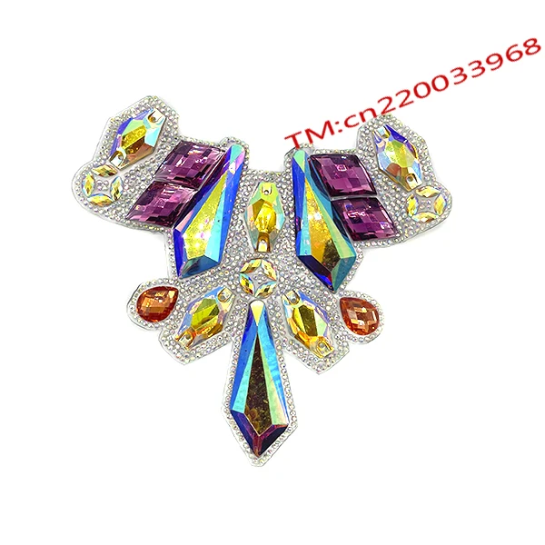 hot sale colorful decorative bikini craft carnival crystal stone chain Silver AB resin rhinestone adhesive trim hot-fix