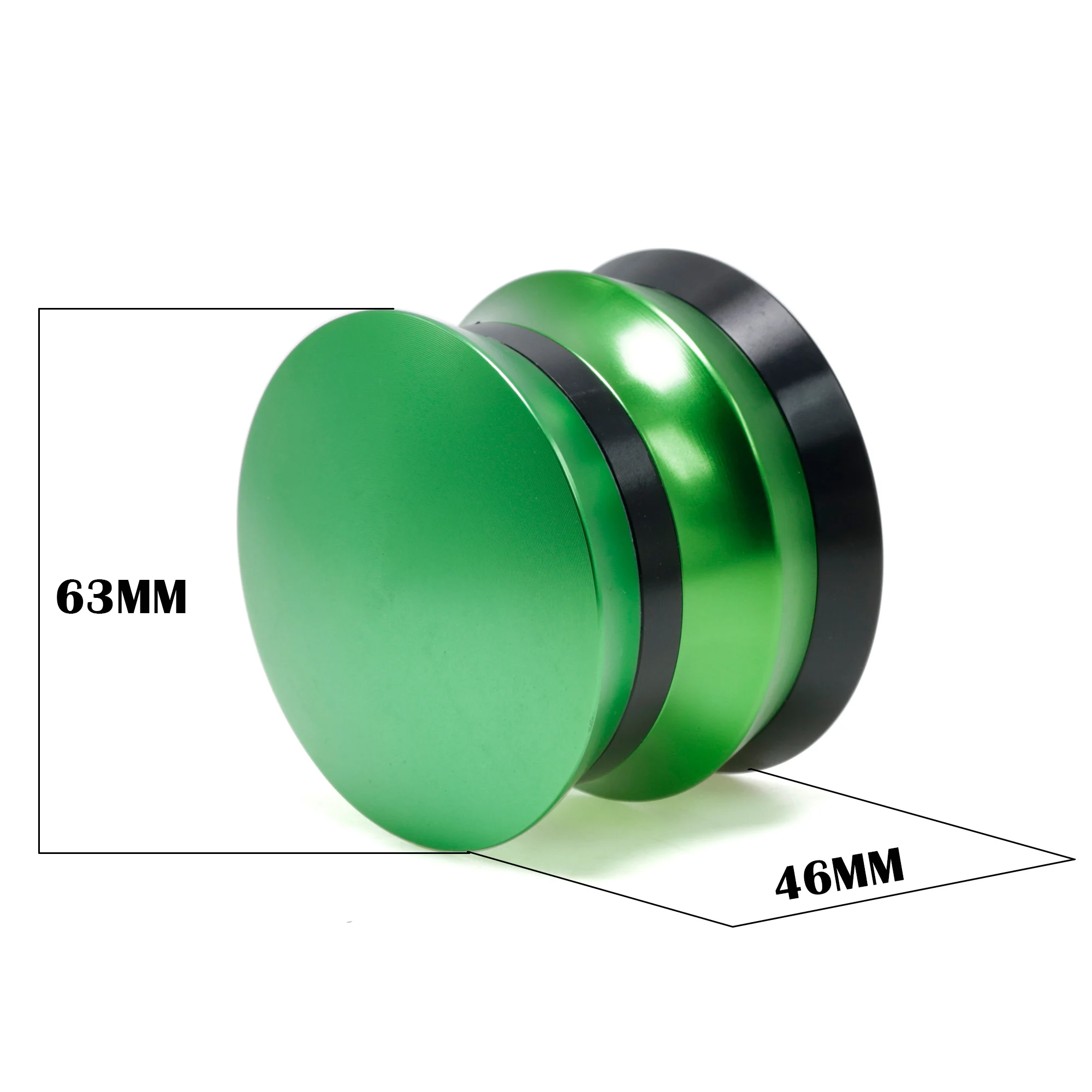 63MM 4 layer aluminum alloy unique grinder custom logo smoking accessories grinder yoyo ball smoke crusher 55557