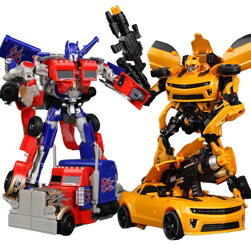 611-15Super Transformed Metamorphic Toy Model Deformable Boy Car Robot Gift for Children Aged 5 to 7 Years Made Plastic