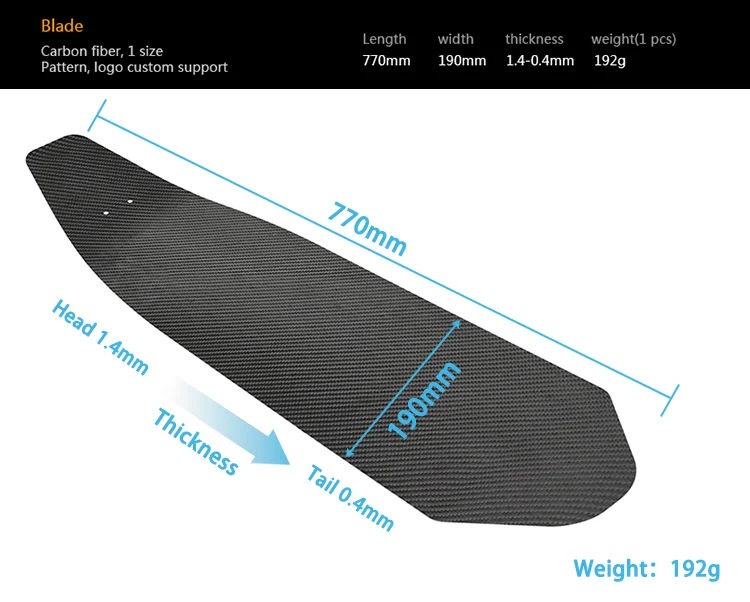 Carbon Fiber Custom Pattern Logo Spearfishing Long TPR Foot Pocket Flippers Underwater Freediving Scuba Diving Fins