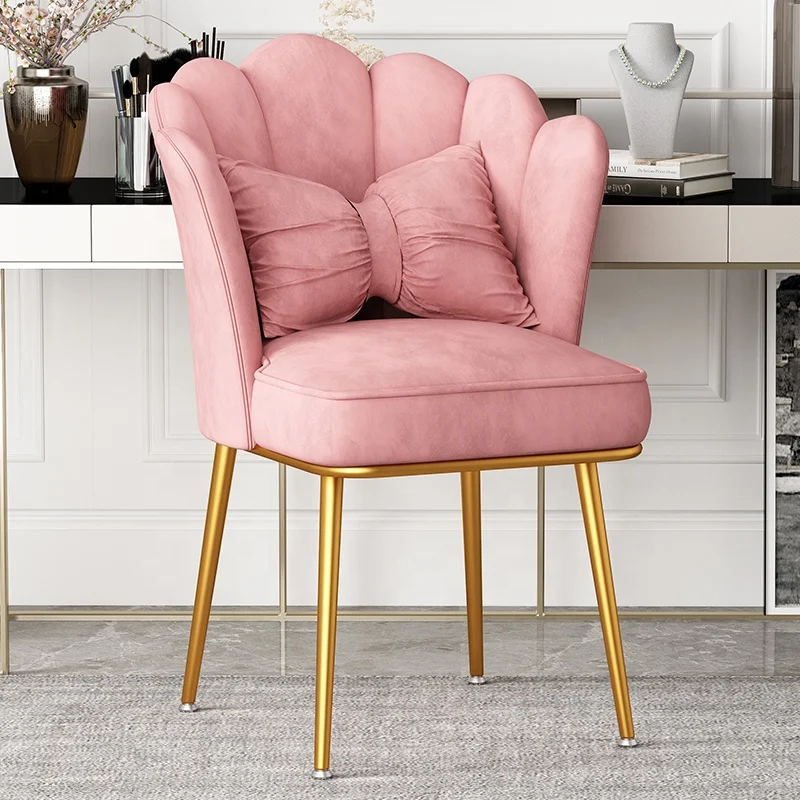 WSSJ 5166 Custom Multi-color Simple Modern Leisure chair Living Room chairs Girls Bedroom Makeup Petal Chairs Hotel Furniture