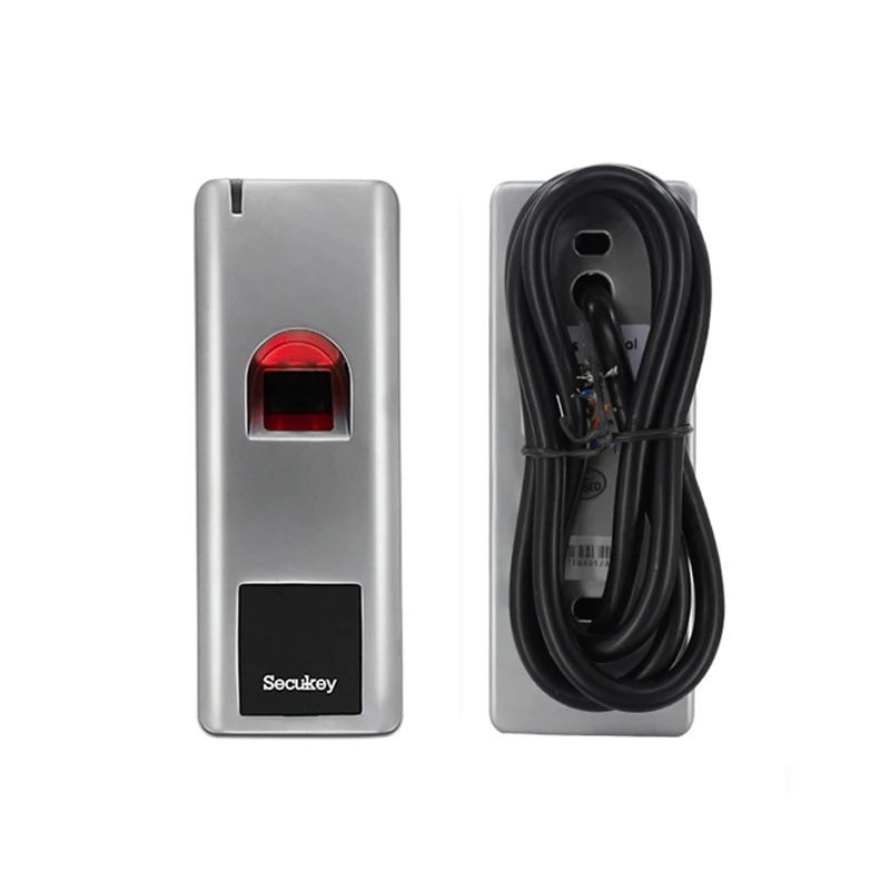 Secukey металлический корпус RFID кардридер биометрический сканер отпечатков пальцев устройство доступа к