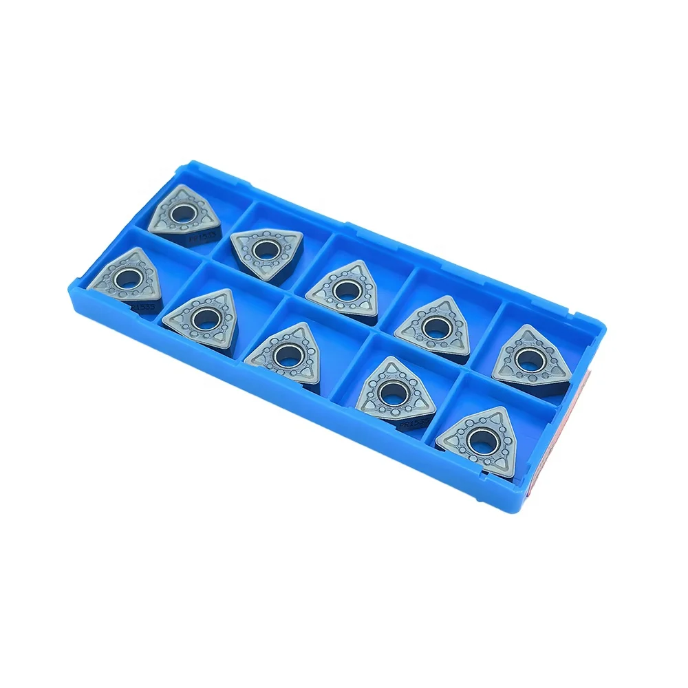 Carbide Inserts WNMG080412MS Carbide Turning Tool External CNC Lathe Insert for Metal Working Optimized Performance
