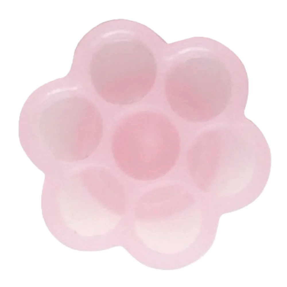 Hot Selling Round Artificial Lash Jade Stone False Eyelash Extension Glue Adhesive Pallet Pad for Extension Lashes