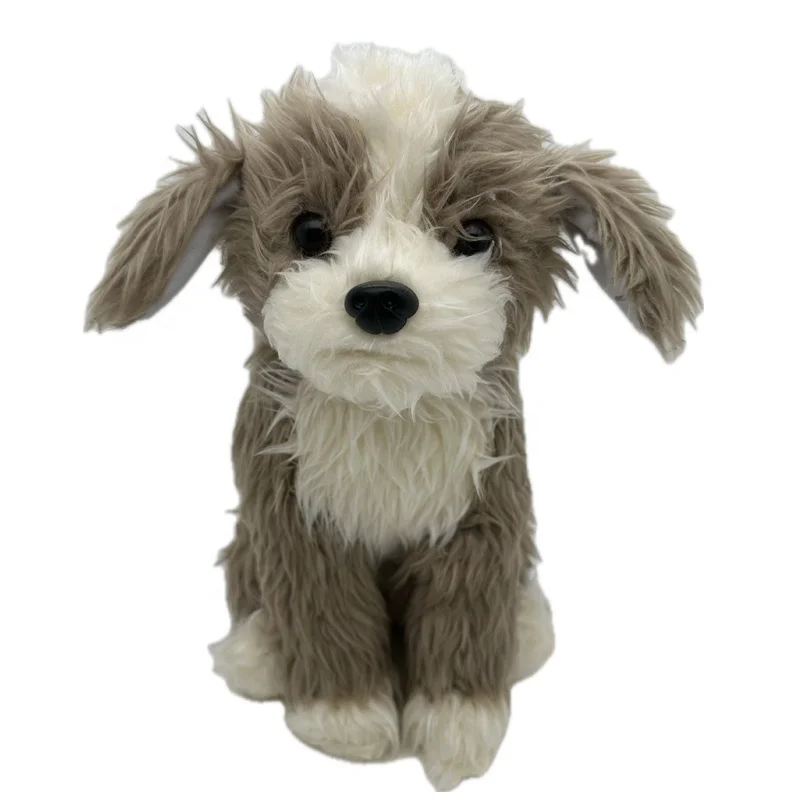 Stuffed Animal Soft Realistic Dog Plush Toy customized dog toys