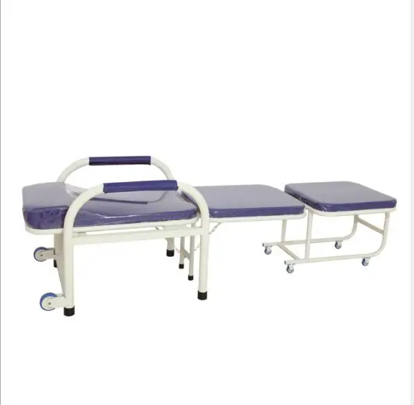 Больничное складное кресло для сопровождения с 4