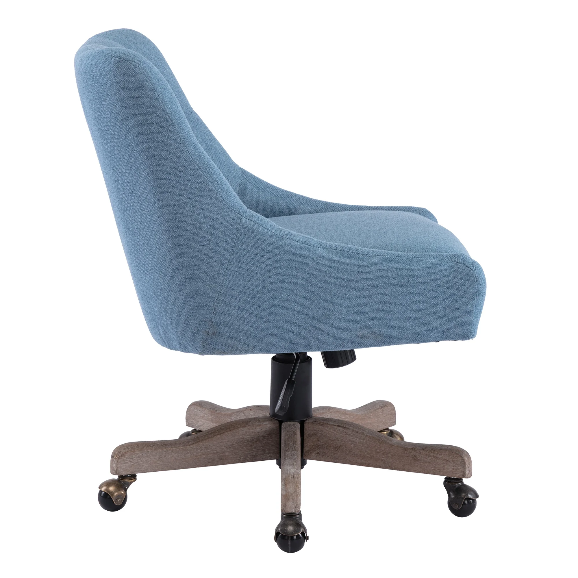 Well-edited workspace cozy and convenient design leisure office chair