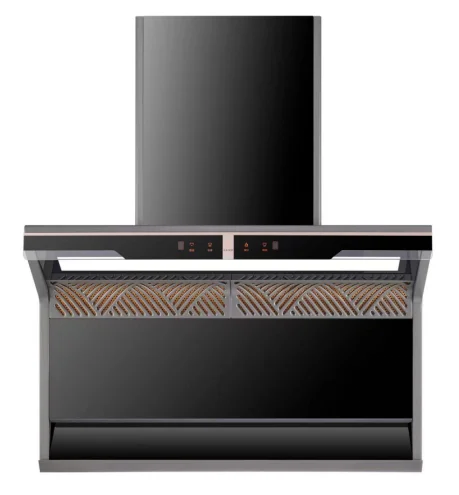 Home Appliance Kitchen Large Suction Top Side Double Suction Range Hood 7-shaped Can Be Customized