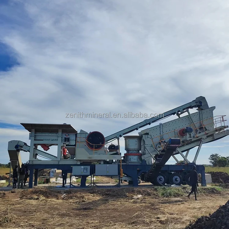 Quarry Project Jaw Crusher Mobile Stone Crusher