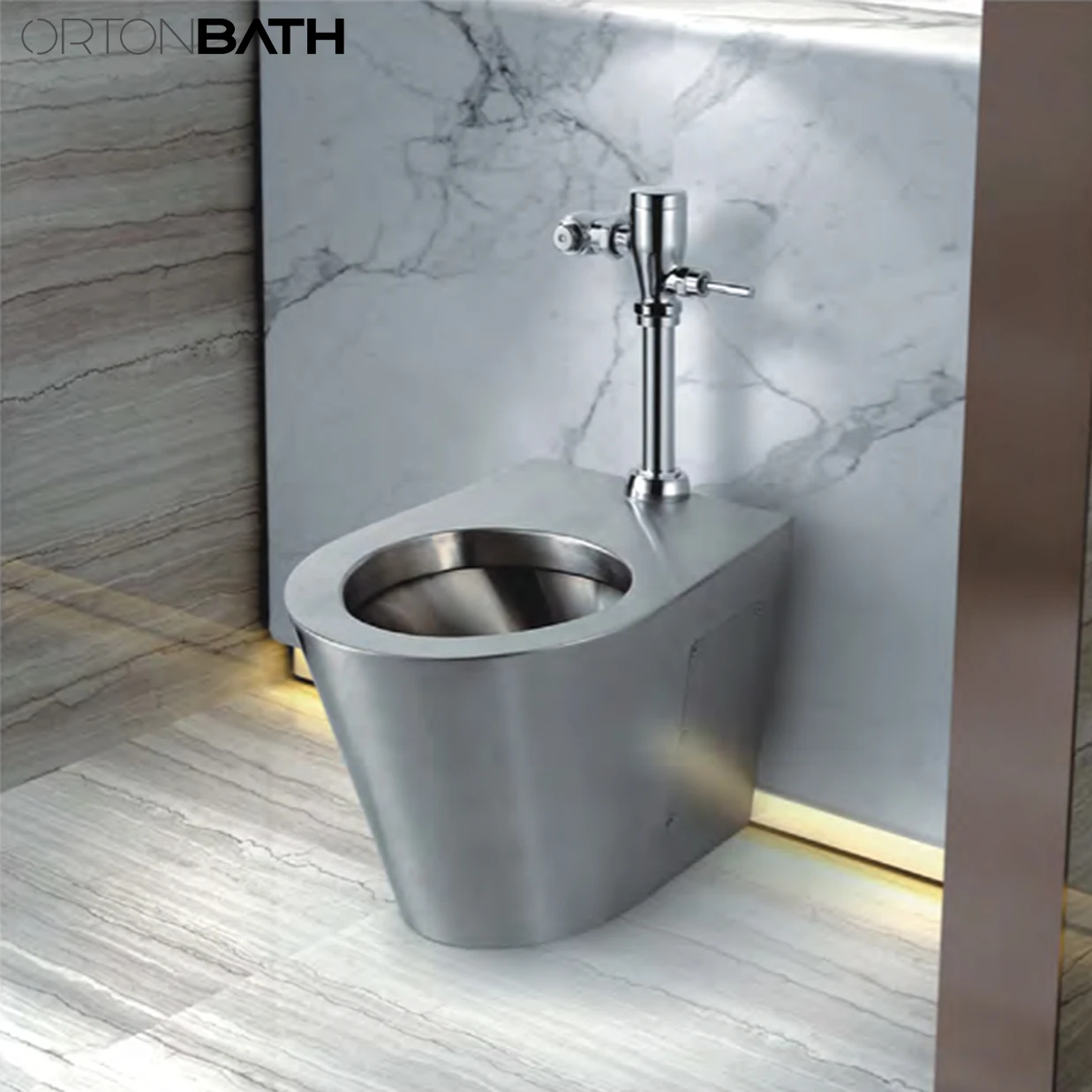 Настенный фланец ORTONBATH Aqua flush для чулана комплект пайки пота клапан водных шкафов
