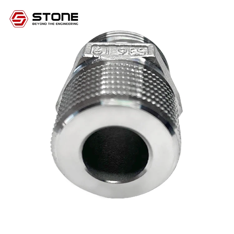 STONE Custom OEM Casting Services Male thread Stainless Steel Wax Cast Parts Precision Investment Casting