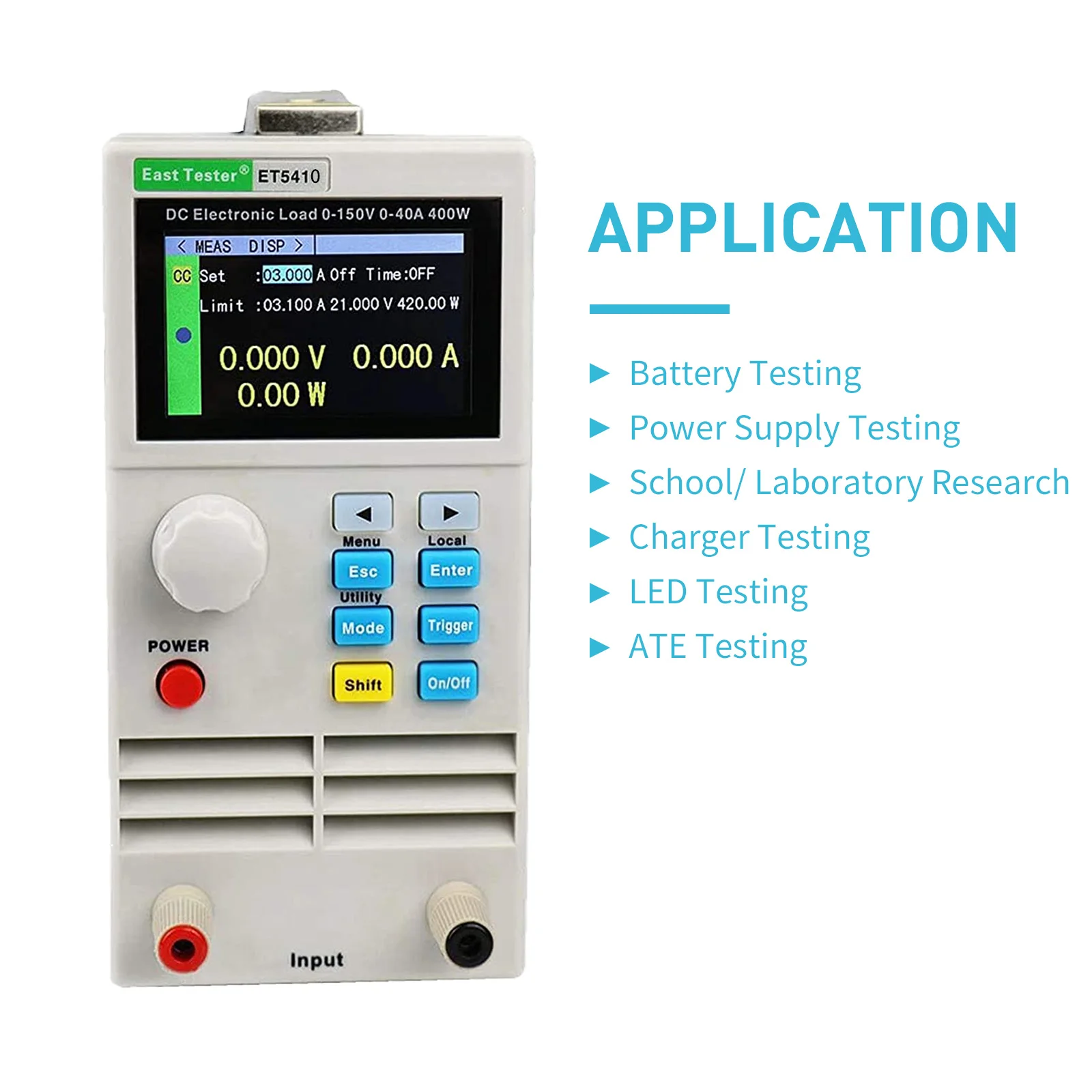  Dc Load Tester/ ET5410 Constant Current Electronic Tester for Battery