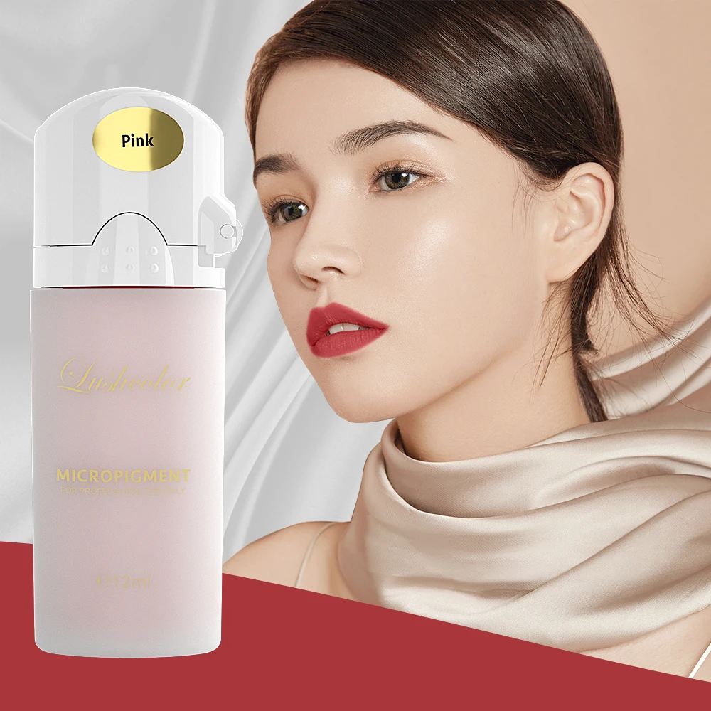 Lushcolor permanent makeup micro tatoo color liquid  pigments for lips,eyebrows