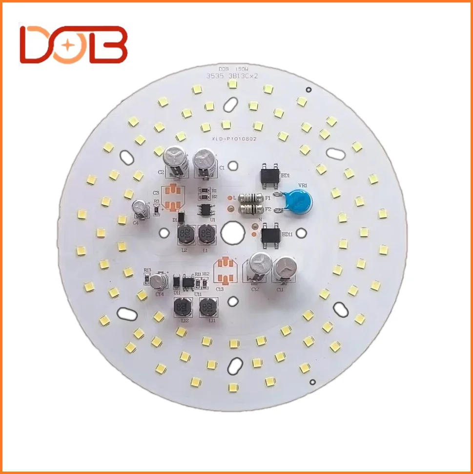 100w For Home Light Source Module Fin Bulb Light Smart Ic Board Whole High Efficiency Modern Design Factory Made Pcb Board