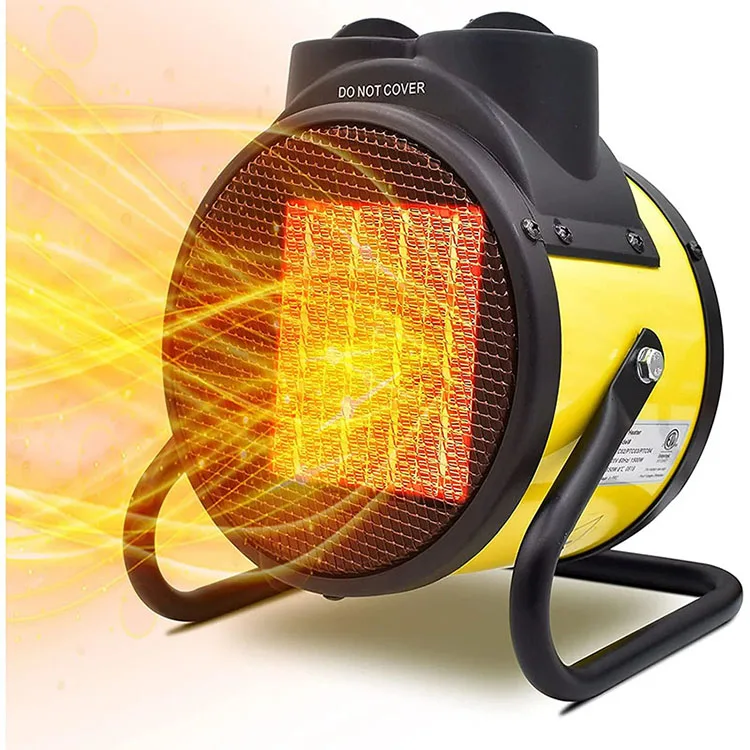 2000W Fast Heating Desktop Heater Small Space Heater Mini Personal Heater Tip-Over & Overheat Protection for Home Room Office
