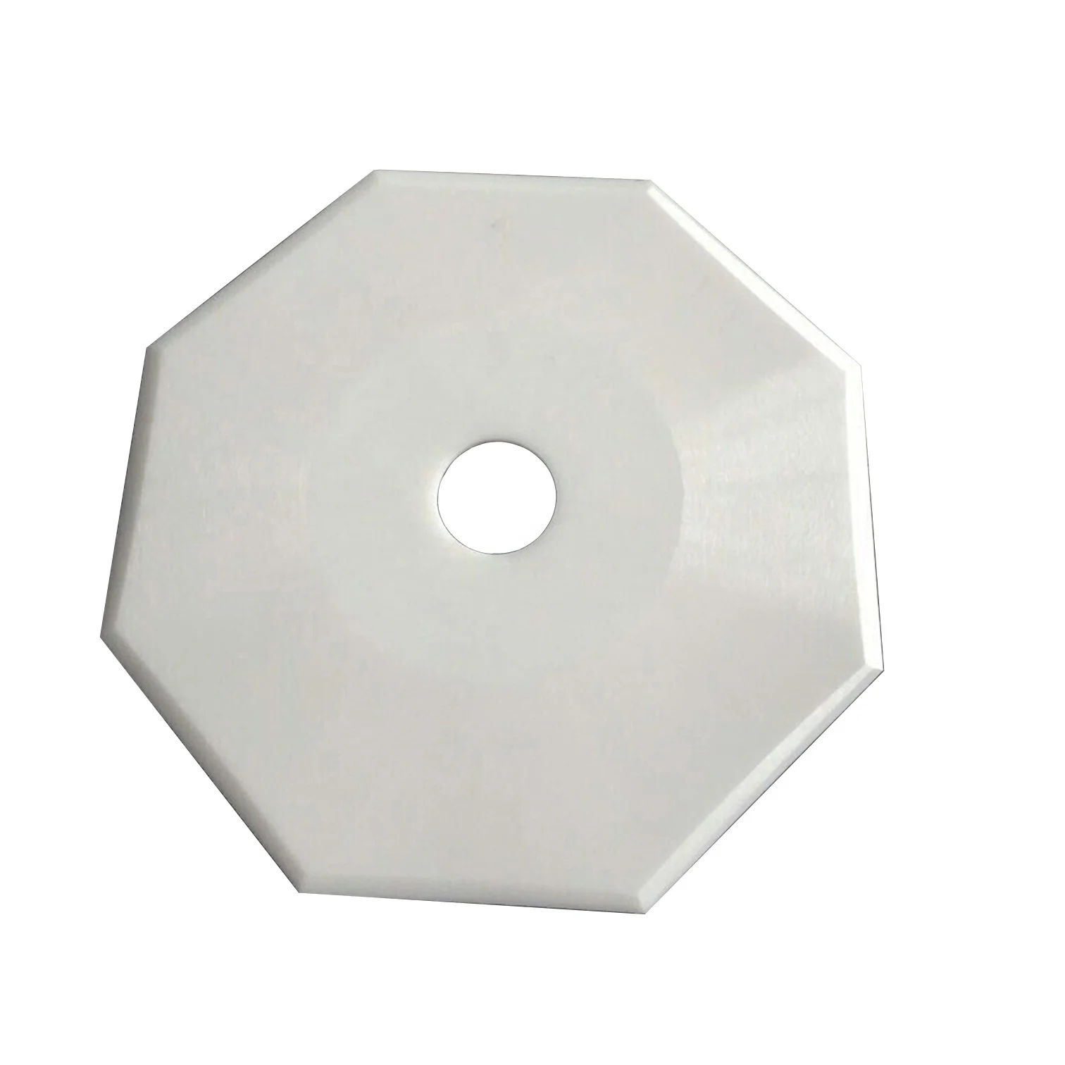 Ceramic Blade round Octagonal Blade Art Ceramic Blade Ceramic waist hole custom