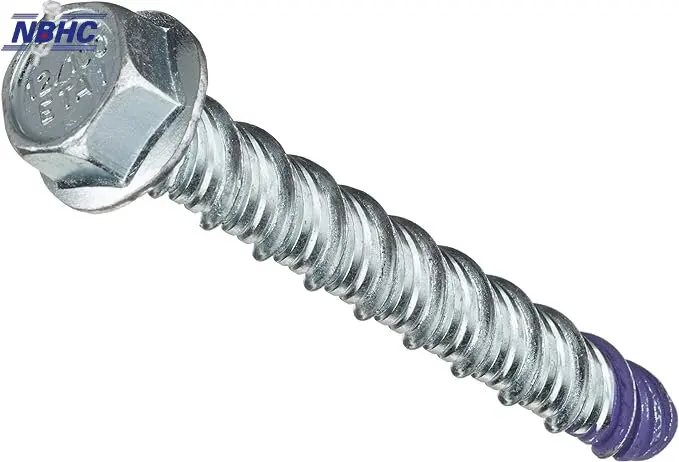 NBHC014BO Tornillos De Anclaje Hex Self Tapping Concrete Anchor Bolts For Concrete Fixing