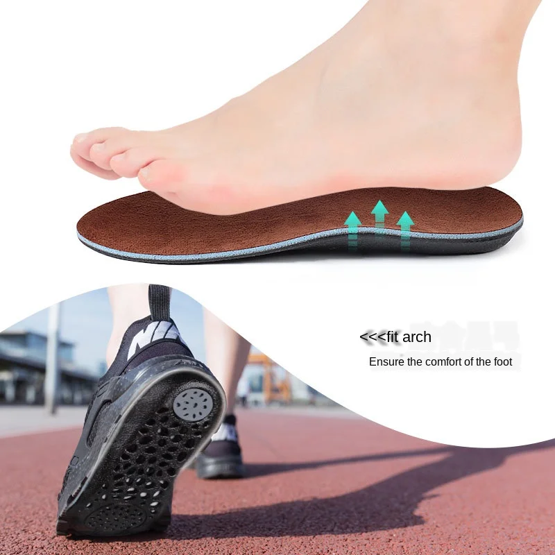 High Quality Flat Foot Orthopedic Insoles For Shoes Soles Inserts Arch Support Corrector Men Women Shoe Pad Eva Sports Insoles