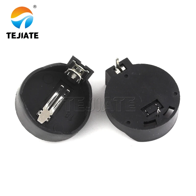 Shenzhen Square button Cap 9v Battery Holder Box Pack Case Hard Plastic With Wire Cable Packs DC Connector 9v Battery Pack