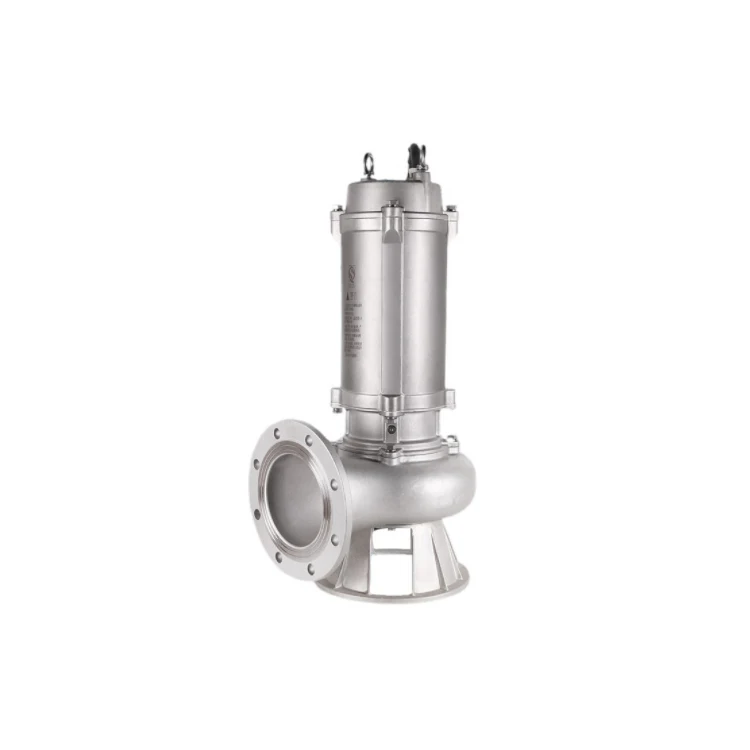 GNWQ 3 Phase Pump for Sewage Drainage Stainless Steel Pump With Grinder
