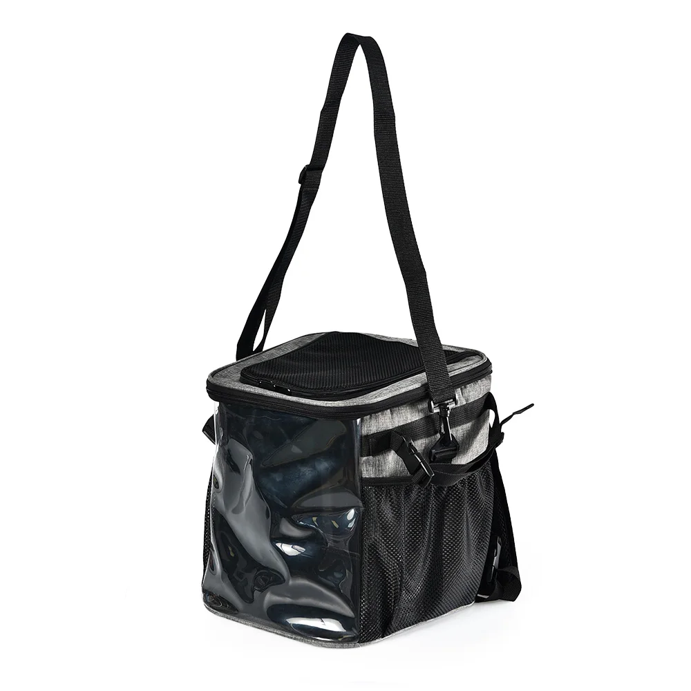 Petstar OEM ODM Multi-application Lightweight Pet Carrier Bike Front Basket Dog Shoulder Bag